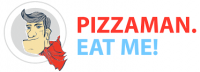 Pizzaman.Eat me!